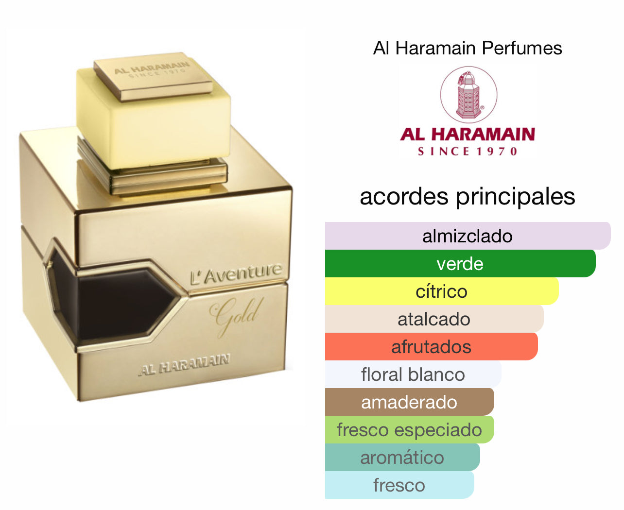 Al Haramain L'Aventure Gold Le Perfum