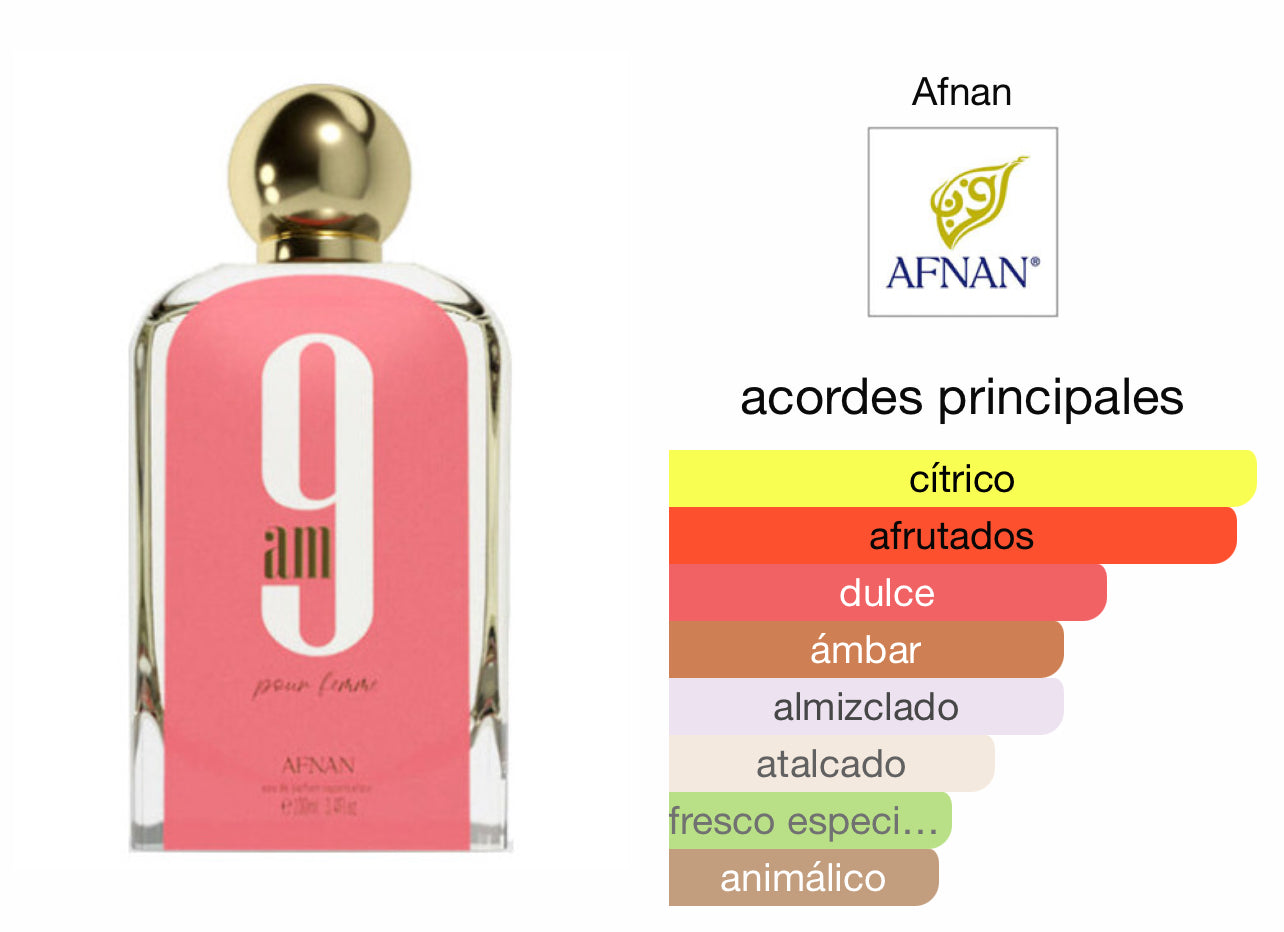 9am Pour Femme Afnan Le Perfum