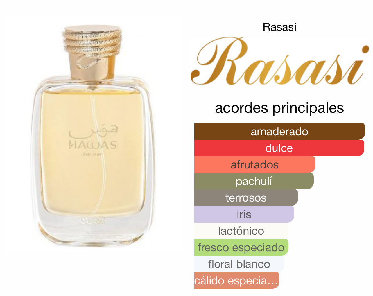 Rasasi Hawas For Her Le Perfum