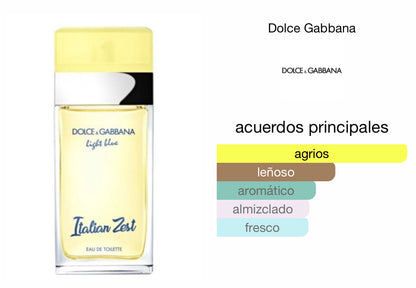 Light blue Italian Zest Pour Femme Dolce & Gabbana EDT Le Perfum